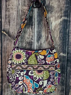 Vera Bradley Mom's Day Out Crossbody Bag Plum Crazy Retired NWT • $69.99