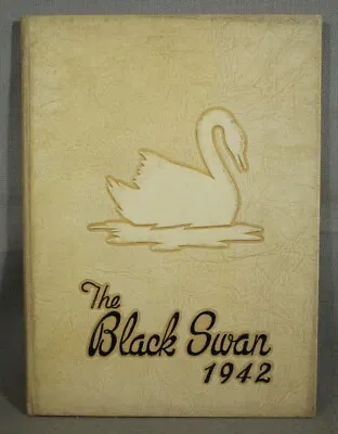 Vintage Yearbook William Byrd High School Vinton Virginia The Black Swan 1942 • $45