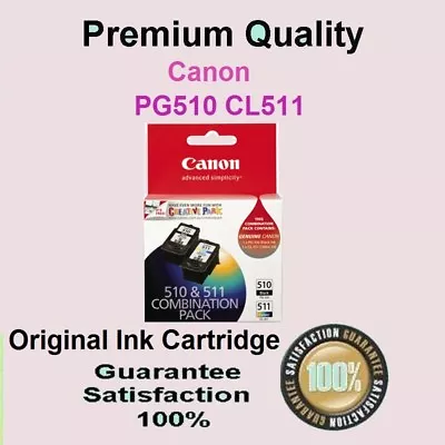 Genuine PG510 CL511 Combination Pack For CANON PIXMA MP490 MP492 MP495 MX320 • $60