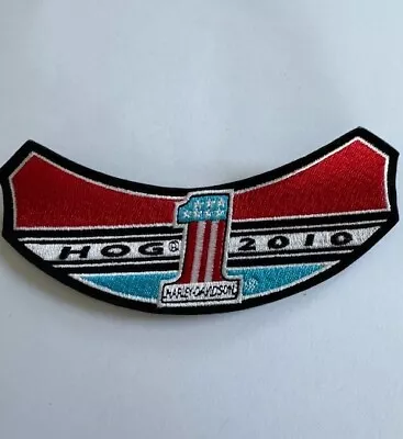 Harley VEST BIKER PATCH IRON ON SEW ON JACKET MOTORCYCLE. HOG 2010. • $9