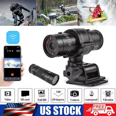 1080P HD Action Sports Camera Car Bike Motorcycle Helmet Cam DV Video Recorder • $14.98