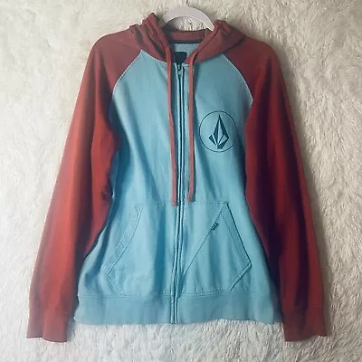 Volcom Hoodie Unisex Multicolor Lg Long Sleeves Full Zip  • $24.99