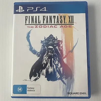 PS4 - Final Fantasy XII - The Zodiac Age - (Sony PlayStation 4 Game) • $35