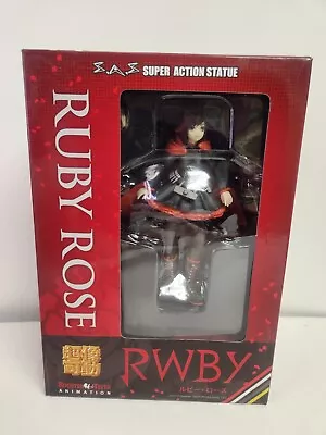 Rooster Teeth Medicos RWBY Ruby Rose SAS Super Action Statue Figure • $89.98