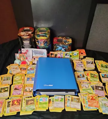 Huge Vintage Pokemon Binder Collection Lot Over 2000 Cards WOTC Holo Rare • $152.50