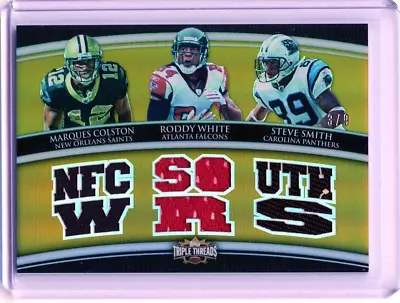 MARQUES COLSTON RODDY WHITE STEVE SMITH 2010 Topps Triple Threads Jersey /9 💎 • $24.99