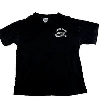 Muscle Beach Venice California T-Shirt Body Building Work-Out XL (46 ) Black • $11.69