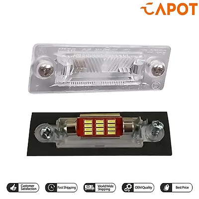 For VW Transporter T5 Golf MK5 Caddy MK3 Led Number Plate Lamp Light Bulb Holder • $8.38