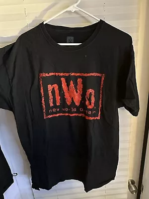 NWO New World Order Black T Shirt Size XL WWE Wrestling • $20