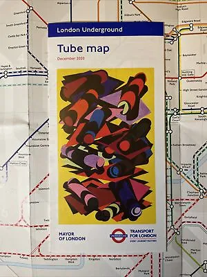 JUN 2021 Tube Map (London Underground) • £1.09