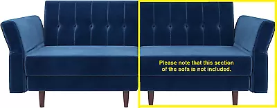 £109.99 • Buy Belffin Velvet Futon Sofa Bed Seater Sofa Bed Settee Small Sofa