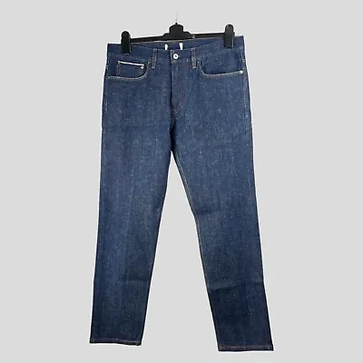 Men’s Spoke Selvedge Denim Jeans Japanese 14oz Slim Build A 32W 30L RRP £180 • £79.95