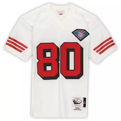 100% Authentic Jerry Rice Mitchell & Ness 1994 San Francisco 49ers Jersey XL • $195
