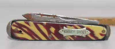 Vintage 1970s Cornwall Knife Co. Pocket Knife Advertising Kinney Shoes • $14.99