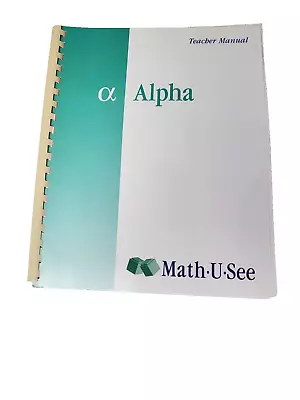 Math U See Alpha Test Booklet Single Digit Addition And Subtraction 2004 • $9.99