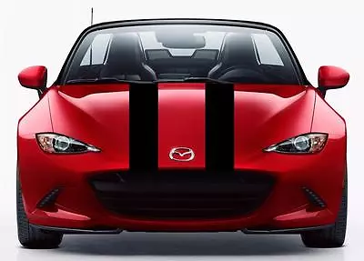 NEW Center Rally RACING STRIPES 6  Double Vinyl Decals (Fits Mazda MX-5 MIATA) • $44.95