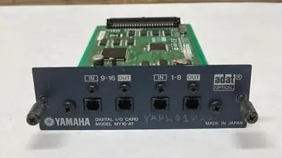 16-Channel ADAT Interface Card MY16-AT Yamaha (For 02R96 And DM Series Consoles) • $224.96