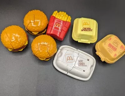 Vintage 1990's McDonalds Changeables Happy Meal Toys Lot Of 7 • $15