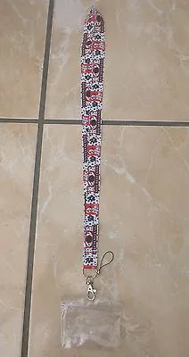 Disney's 101 Dalmatians Lanyard For Pin Trading Inc. Waterproof Holder • £6.25