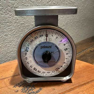 Vintage Pelouze Scale YG425R Stainless Steel Food Portion Controller 25lb 1997 • $21.33