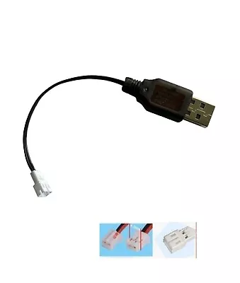 RC Micro JST PH 2.0 Connector 2 Pin 3.7v  Lipo USB Battery Charger - UK Seller • £6.49