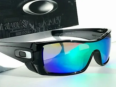 NEW! Oakley BATWOLF Black Ink POLARIZED Galaxy JADE 2 Lens Sunglass 910157 • $138.87