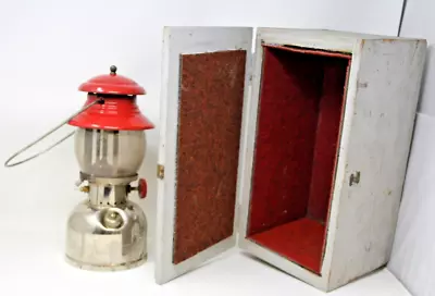 Coleman Gas Lantern Model 200 – Made In USA - 1950 W Custom Case Super Rare • $425