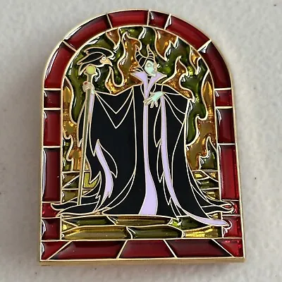 Disney Shopping 2009 | Stained Glass Maleficent  Pin LE 250 • $124.99