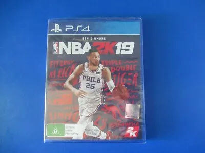 NBA 2k19  BRAND NEW AND SEALED  - Sony PS4 PlayStation 4 Games • $20.70