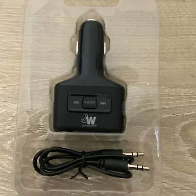 📀 Just Wireless FM Transmittr  USB Car Charger (AS SHOWN) • $12.99