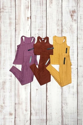 $9.50 • Buy TikTok Leggings Outfit Sets *LOT OF 3* Women’s S/M NWT Activewear Workout Yoga