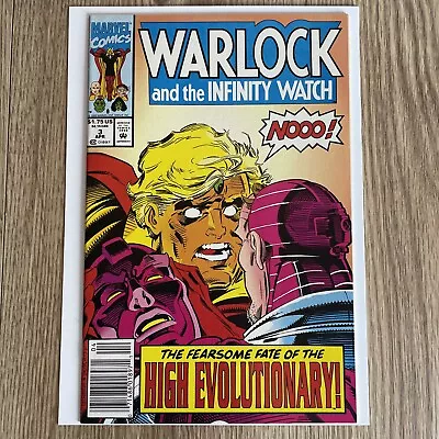 Warlock And The Infinity Watch #3 (1992) Newstand Marvel Comics • $2.99