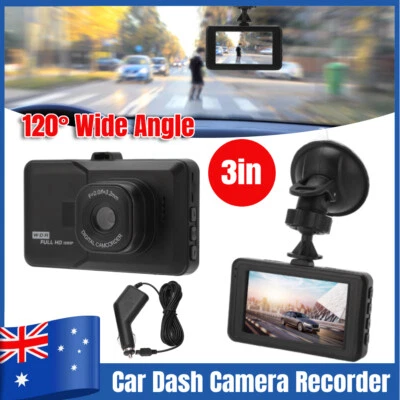 $15.99 • Buy 1080P HD Dashcam Car Dash Camera Video Recorder Night Vision Angle Lens Monitor
