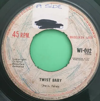 £16.95 • Buy Island Records. Twist Baby.patrica.owen Gray.