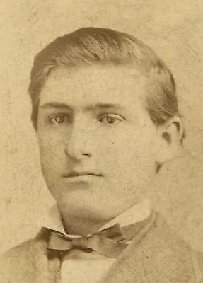$24.87 • Buy Young Man With Lazy Eye. Cdv. Huntington, W. Va.