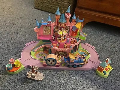 Disney Magic Kingdom Playset Magical Miniatures USED See Description/Video • $65