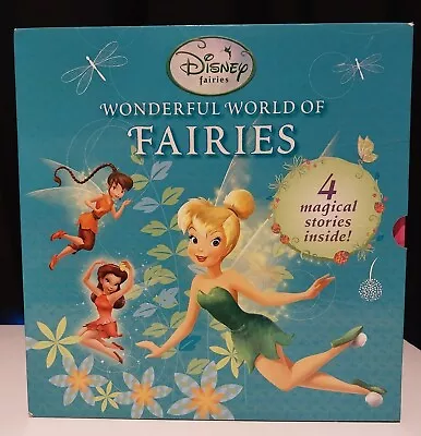 Disney Wonderful World Of Fairies Box Set Of 4 Hardcover Books • $29.99