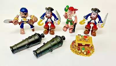 LOT OF 7 - Kidkraft Vintage Pirate Ship Replacement Figures And Accessories • $25.99