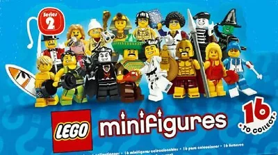 Lego Minifigures Series 2 (8684) ~ Sealed Pack 2010 ~ Choose Your Own - New  • $14.95