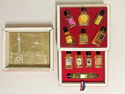 11 Pc Mini Parfums De France Parfum Perfume Fragrance Gift Set Vintage • $39.98