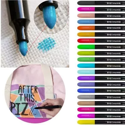 Graffiti Fabric Marker Pen Painting Tools T-Shirt Marker Textile Color Pen • £10.39