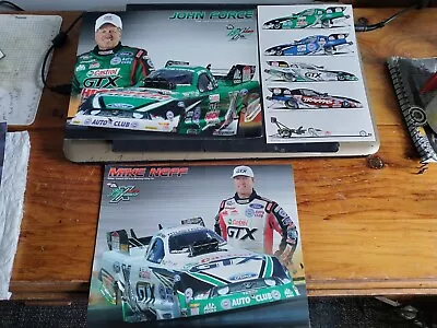 Vintage Lot Of  3 Photo Cards John Force Funny Car Race • $10