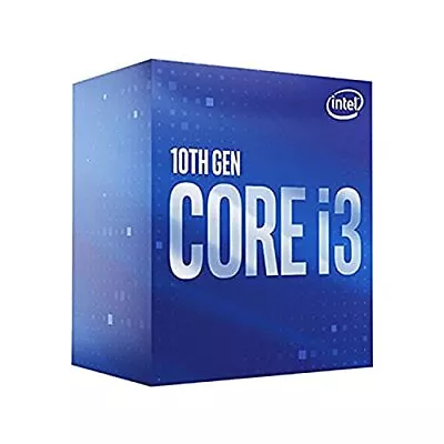 Intel CPU I3-10100F  BX8070110100F Core / 3.6GHz / 6MB LGA1200 4C / 8T • $54.99