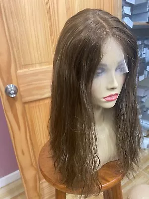 $1150 • Buy Malky Wig Sheitel European Multidirectional Lace Top 17  Brown With Highlights