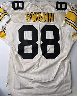 Vintage 90s Starter Pro Line Pittsburgh Steelers Lynn Swan Jersey Sz. 46 Sewn • $124.99