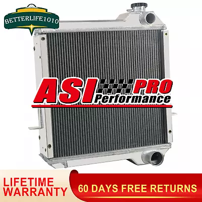 4-ROW Radiator Fits Case Backhoe 234876A2 234876A1 580L 580SL 590SL 584E 585E • $259