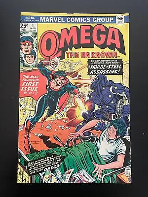 Marvel Comics Group OMEGA THE UNKNOWN No.1 Mar 1975 Bronze Age • £11.87