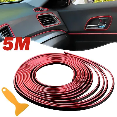 5M Car Decor Universal Car Gap Fillers Automobile Molding Line DIY Accessories • $6.89