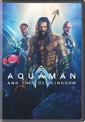 Aquaman And The Lost Kingdom (DVD 2023 2024) New SHIPS 3-19-2024 • $13.95