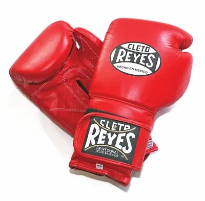 £215.99 • Buy Authentic Cleto Reyes RED Leather 16oz Sparring Gloves
